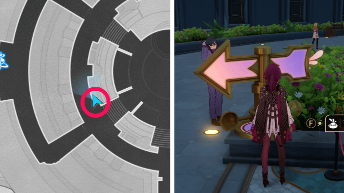 Honkai Star Rail - Paperfold University Origami Bird 12 Location