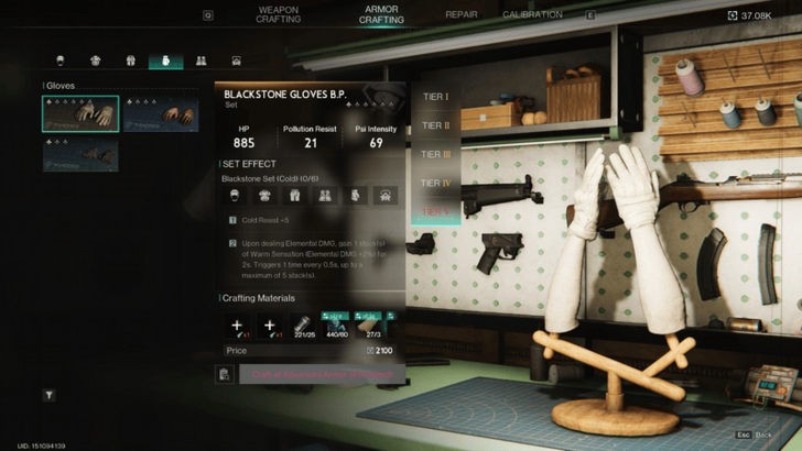 Once Human - Blackstone Gloves