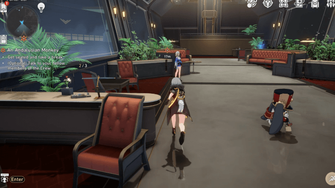 Honkai Star Rail - An Andalusian Monkey Mission Guide - Get Seated and Take a Break