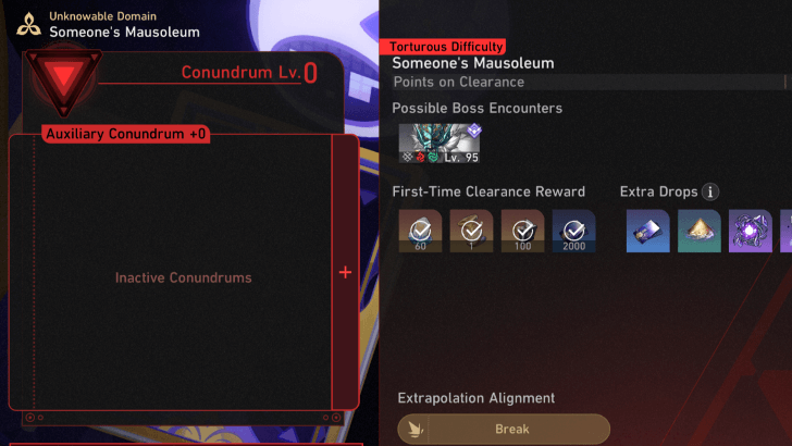 Honkai Star Rail - Unknowable Domain Conundrum