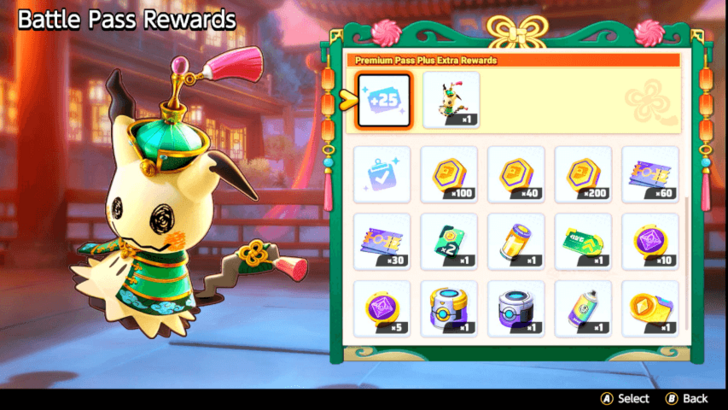 Pokemon UNITE - Battle Pass S27 Premium Pass Rewards.png