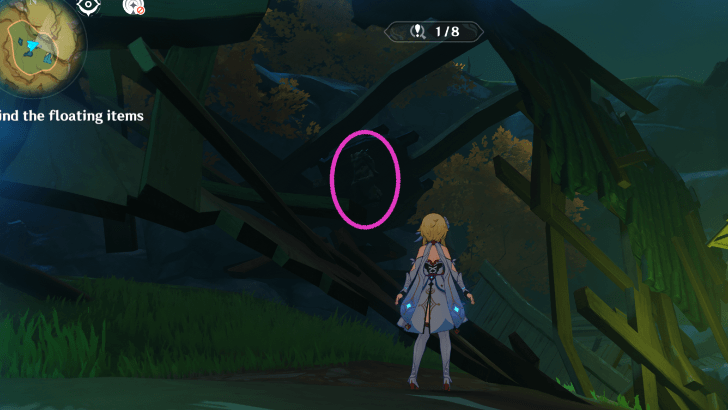 Genshin - Anomaly - Floating Statue 2