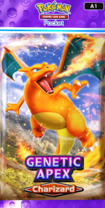 Pokemon TCG Pocket - Charizard Genetic Apex Booster Pack
