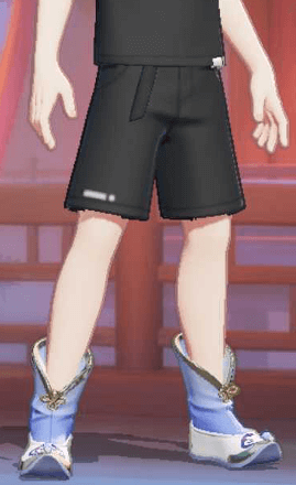 Palace Set (Mimikyu, Violet Blue): Shoes Preview