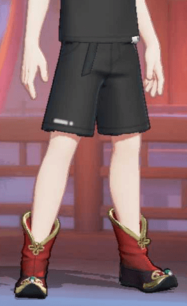 Palace Set (Mimikyu, Red): Shoes Preview