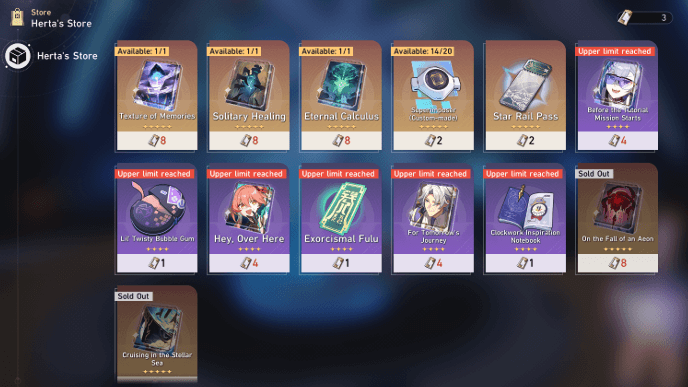 Honkai Star Rail - Herta Store Update 2.6