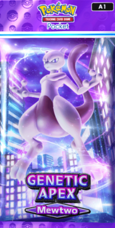 Mewtwo Genetic Apex Booster Pack - Pokemon TCG Pocket