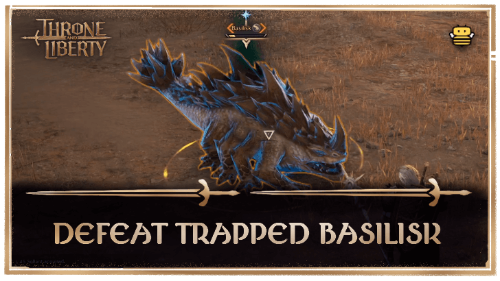 Throne and Liberty Defeat Trapped Basilisk