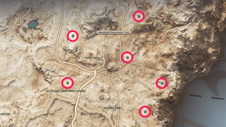 Throne and Liberty Giant Crystal Scorpion Locations