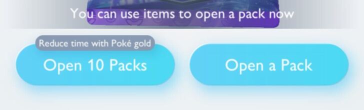 Reduced Waiting Time - Pokemon TCG Pocket