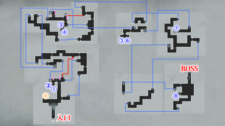 Metaphor ReFantazio - Disgraced Ruins Collectibles Map