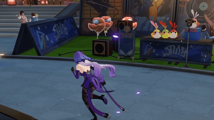 Spinning Balloon Near Two Balloons