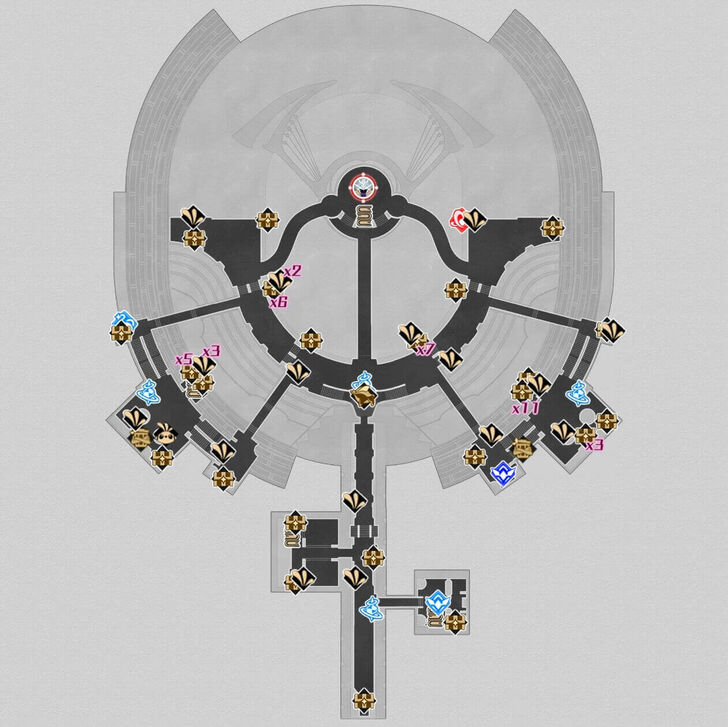 Honkai Star Rail - Penacony Grand Theater Map