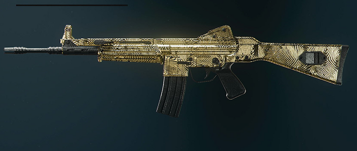 Black Ops 6 - Mystic Gold Model L Camo