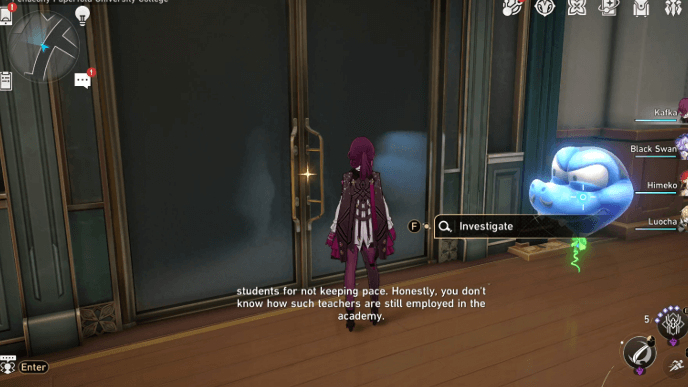 Honkai Star Rail - How to Get Learned a Lesson Achievement - Interact With Classroom Door