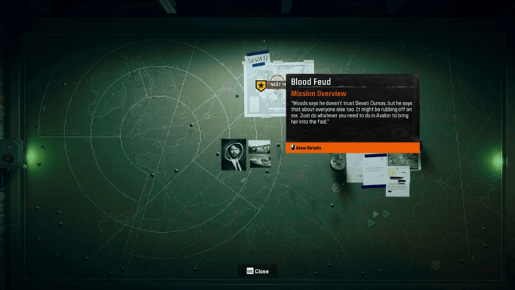 Check the Evidence Board