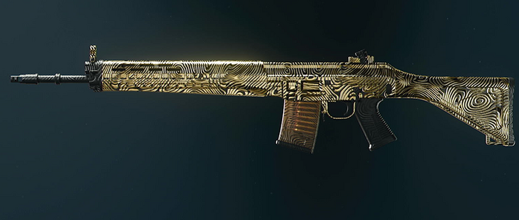 Black Ops 6 (BO6) - Mystic Gold SWAT 5.56