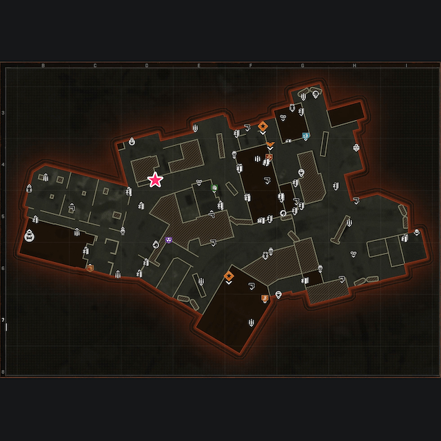 BO6 Liberty Falls AK-74 Map