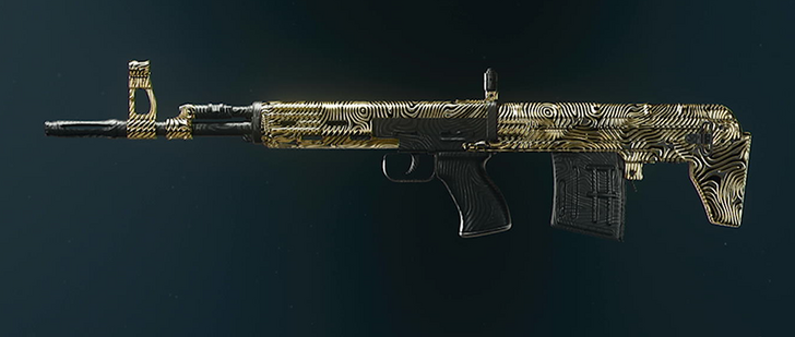 Black Ops 6 (BO6) - Mystic Gold Tsarkov 7.62