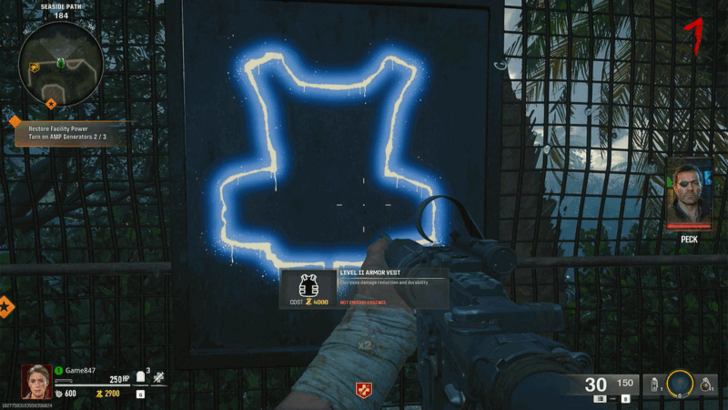 Armor Wall Buy Location