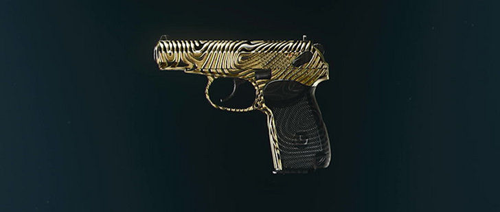 Black Ops 6 (BO6) - Mystic Gold 9mm PM