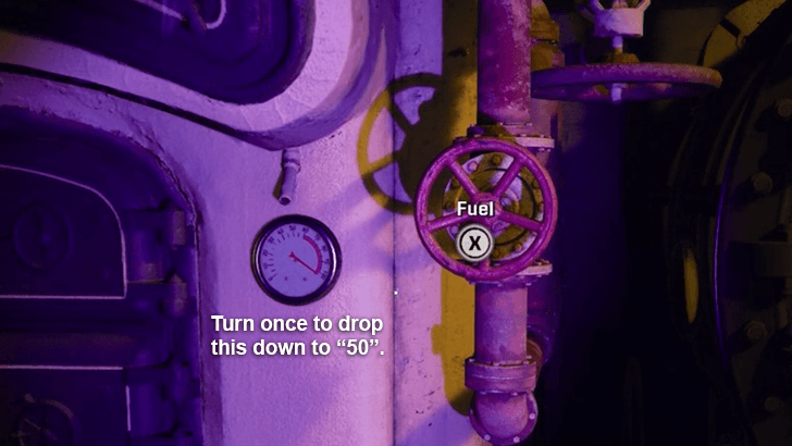 Turn Fuel Valve Once