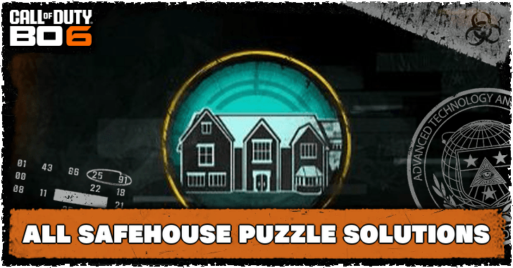 All Safehouse Puzzle Solutions | Call of Duty Black Ops 6 (BO6)｜Game8