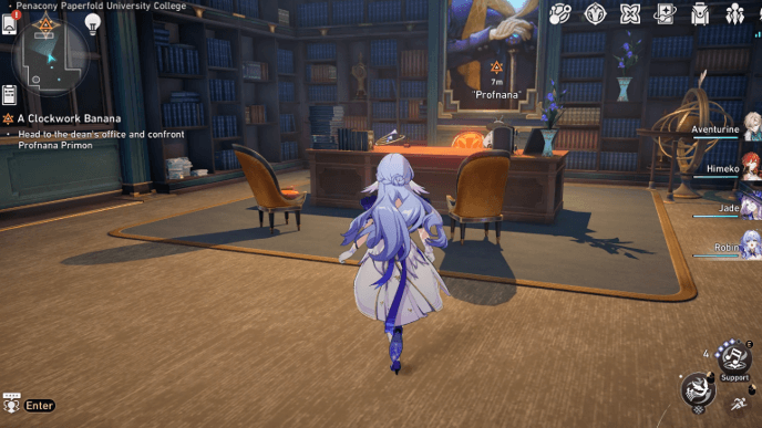 Honkai Star Rail - A Clockwork Banana Mission Guide - Head to the Dean