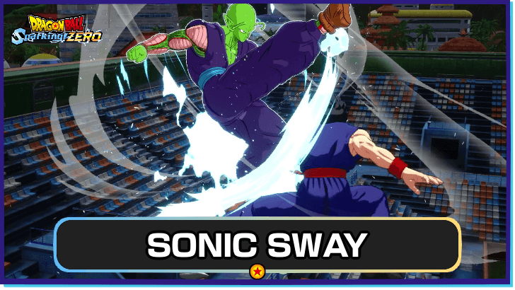 Dragon Ball Sparking Zero - How to Perform Sonic Sway Banner