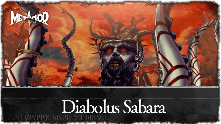 Metaphor ReFantazio - Diabolus Sabara Banner