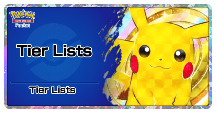 PTCGP - Pokemon TCG Pocket Tier Lists