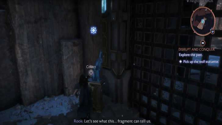 Disrupt and Conquer - Pick Up The Wolf Statuette