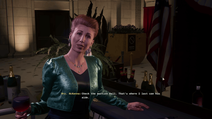 Mrs. McKenna Opening Conversation