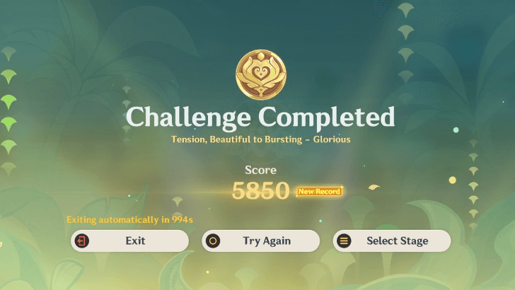 Genshin - Stage 3 Reach 5000 Points