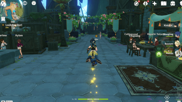 Genshin Impact Give Her Sweetness Walkthrough - Wait until the following morning (08:00 – 10:00)