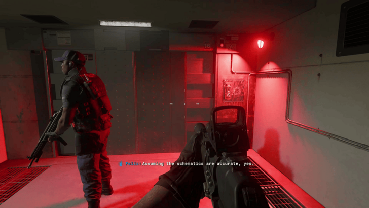 Black Site Metal Door