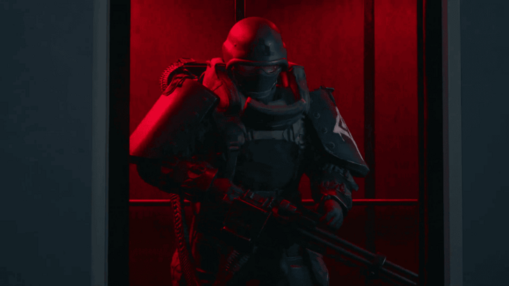 Heavy Enemy with Minigun