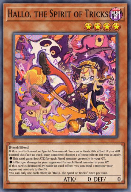 Hallo, the Spirit of Tricks