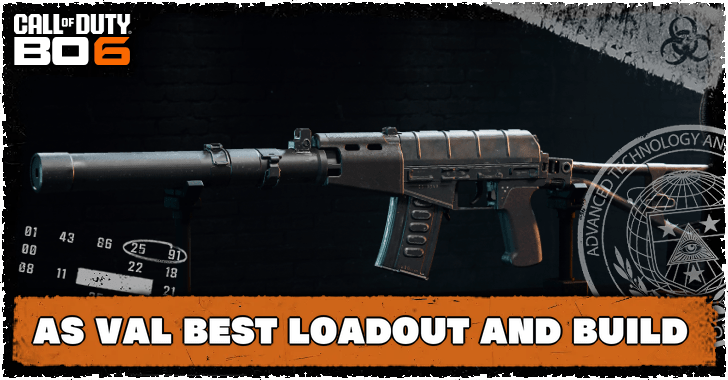 Black Ops 6 - AS Val Best Loadout and Build