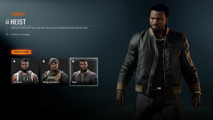 Heist Operator Skin for Marshall