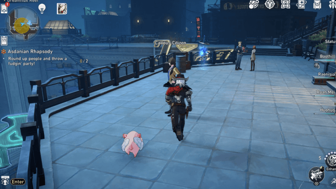 Honkai Star Rail - Asdanian Rhapsody Mission Guide - Talk to Callous Citizen