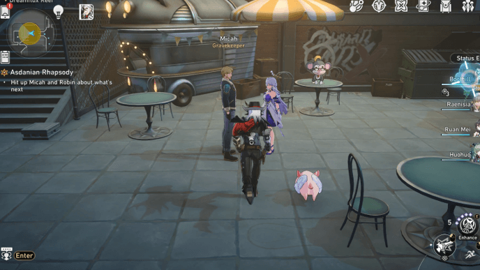 Honkai Star Rail - Asdanian Rhapsody Mission Guide - Hit Up Micah and Robin