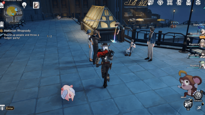 Honkai Star Rail - Asdanian Rhapsody Mission Guide - Talk to Anxious Citizen