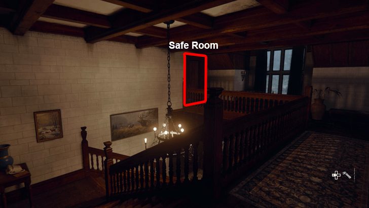 Entrance to Safe Room