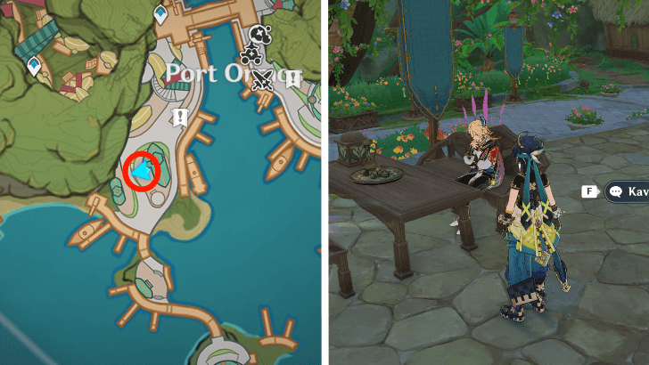 Genshin - Chromatic Character Locations Phase 2 Kaveh