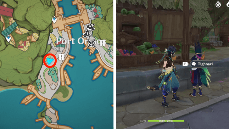 Genshin - Chromatic Character Locations Phase 2 Tighnari