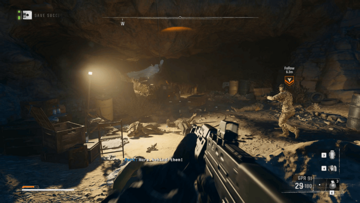 Follow Park to the First Scud Launcher