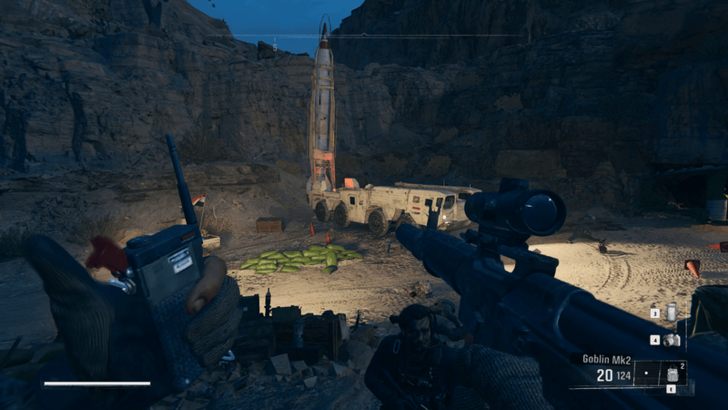 Destroying the First Scud Launcher