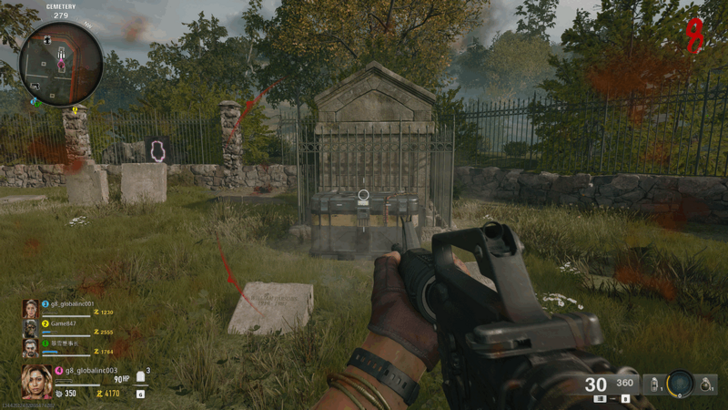 Liberty Falls Ammo Cache Location