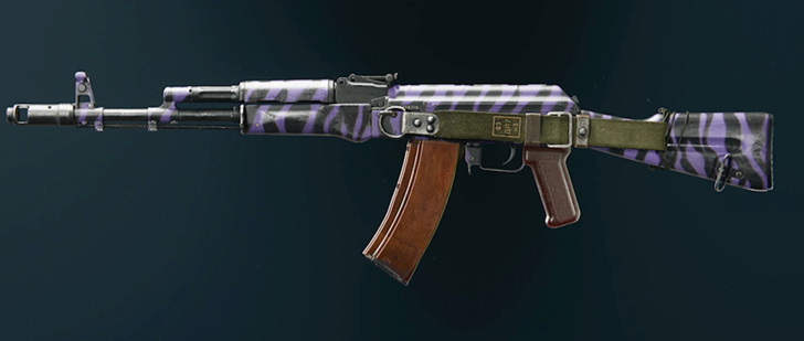 Black Ops 6 - Purple Tiger AK-74 Camo